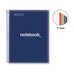 8422593485668-Notebook Emotions, couverture souple, A4 lignes horizontales 7 mm, 120 feuilles de 5 couleurs, Miquelri--1