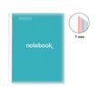 8422593485675-Notebook Emotions, couverture souple, A4 lignes horizontales 7 mm, 120 feuilles de 5 couleurs, Miquelri--1