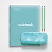 8422593485675-Notebook Emotions, couverture souple, A4 lignes horizontales 7 mm, 120 feuilles de 5 couleurs, Miquelri--2