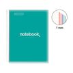 8422593485705-Notebook Emotions, couverture souple, A4 lignes horizontales 7 mm, 120 feuilles de 5 couleurs, Miquelri--1