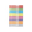 3134725022997-Cléopâtre - 352  gommettes -holographiques  géométrique - petites tailles-P_405217015_4-0