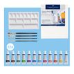 4005403792800-Faber-Castell - Set de peinture acrylique avec accessoires - 18 pièces-P_405223677_2-1