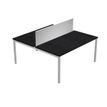 0404052255027-Bureau bench Trend - L180 - avec panneau de séparation - plateau imitation frêne noir-P_405225502_1-0