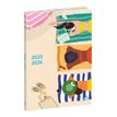 AGENDA 1521 HEBDO COLOR FR Canopy  - Plage - 15x21 cm - Semainier - 12 mois de août à juillet - Quo Vadis