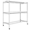 3253310546967-Table Coworking ELKI - L180 - plateau imitation chene gris - pied blanc-P_405232799_2-1