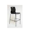 3760185025454-Tabouret haut TECSUP - pieds noir - noir-P_405243676_4-1