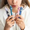 8422593119815-Back2Fun -  Un stylo effaçable à tête de chat adorable -  pour écrire -  effacer et recommencer--2