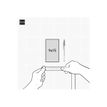 8422952396598-Finocam Nexo - Cahier de notes - petit - 90 x 150 mm - 72 feuilles / 144 pages - papier blanc cassé - uni - dark gr-P_405246378_3-4