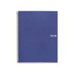 8422593028292-Miquelrius The Original - Cahier de notes - reliure à spirale - A5 - 150 feuilles / 300 pages - petits carreaux - 2 trous - bleu - po--0