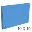 Exacompta Forever - 10 Paquets de 10 Chemises poche - 290 gr - bleu clair