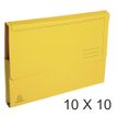 3130632469795-Exacompta Forever - 10 Paquets de 10 Chemises poche - 290 gr - jaune--0