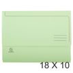 3130632479732-Exacompta Super 210 - 18 Paquets de 10 Chemises poche - vert clair--0
