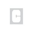 8711234002488-Pickup Déco Anna - Étiquette autocollante 60 mm - Lettre C - blanc-Avant-0