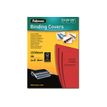 Fellowes - 25 couvertures à reliure A4 (21 x 29,7 cm) - 250 g/m² - Rouge
