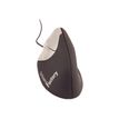 Urban Factory - souris filaire ergonomique pour gaucher - noir