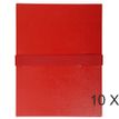 3130632006297-Exacompta - 10 Chemises extensibles 1 rabat à sangle scratch - rouge--0