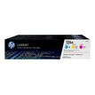HP 126A - Pack de 3 - cyan, magenta, jaune - cartouche laser d'origine