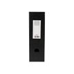 3130632901615-Exacompta - 10 Porte-revues polypro - dos 100 mm - noir - livrés à plat-Avant-1