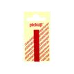 8711234223081-Pickup - Étiquette autocollante - 90 mm - Lettre I - rouge brillant-Avant-0