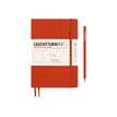 Leuchtturm1917 - Carnet de notes souple A5 - uni - rouge