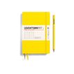 Leuchtturm1917 - Carnet de notes rigide B6+ - pointillés - jaune citron