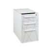 3483600482860-Caisson bout de bureau Sunday - L42XH71xP60 cm - blanc graphic-Angle gauche-0