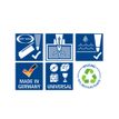 4007817304556-STAEDTLER LUMOCOLOR 318 - Marqueur permanent - pointe fine - bleu-P_79139819_4-3