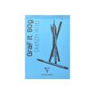 Clairefontaine Graf It - Carnet de croquis - 80 feuilles - A6 - 90 gr - blanc