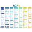 Oberthur Nuance - Calendrier 7 mois par face - 33,5 x 43 cm