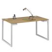 3483600215819-Bureau SUNDAY - 160 cm - Pieds cadre - Chêne-P_79375143_1-0