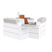 3483600288905-Banque d'accueil droite SUNDAY - L80 x H74/110 x P72/83 - Gris-P_79375176_2-1