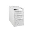 2012348126326-Caisson bout de bureau SUNDAY blanc + top L42 cm imitation noyer - P 80 cm - 3 tiroirs-P_79380161_1-0