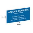 2012348178561-Plaque personnalisée avec votre texte - 200 x 100 mm - bleue - adhésivée prête à poser-P_79384197_2-1