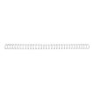 5019577190385-GBC - 100 peignes / anneaux de reliure métalliques - 11 mm - 100 feuilles - argenté -P_79390856_3-2