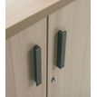 3253310147553-Armoire Bibliothèque haute INEO/LEVEL/STEELY/WOODY - Corps blanc - Portes et dessus Blanc -P_79395870_2-1