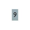 8711234048097-Pickup - Plaque de signalisation - 25 x 44 mm - autocollant - chiffre 9-P_79396267_1-0
