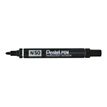 3474374075006-Pentel PEN N50 - Pack de 4 marqueurs permanents - pointe ogive - noir, bleu, rouge et vert-P_79402863_2-1