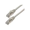 MCL Samar - câble réseau RJ45 CAT 6 F/UTP - 1 m - gris