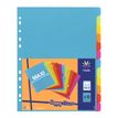 3135251547312-Viquel Happy Fluo - Intercalaire 12 positions - A4 Maxi - polypropylène coloré-P_79405035_1-0