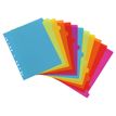 3135251547312-Viquel Happy Fluo - Intercalaire 12 positions - A4 Maxi - polypropylène coloré-P_79405035_3-2