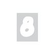 8711234003164-Pickup Déco Emma - Étiquette autocollante 70 mm - Chiffre 8 - blanc-P_79413333_1-0
