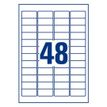 3266550132456-Avery - 1200 Étiquettes amovibles blanches - 45,7 x 21,2 mm - Impression laser - réf L473-P_79413463_3-2