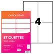 4004182434833-Office Star - 400 Étiquettes multi-usages blanches - 105 x 148,5 mm - réf OS43483-P_79413484_1-0