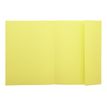 Exacompta Super 210 - 50 Chemises 1 rabat - 210 gr - jaune