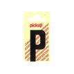 2012349362860-Pickup - Étiquette autocollante - 150 mm - Lettre P - noir mat-P_79418042_1-0