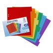 3135251840871-Viquel - Intercalaires 6 positions - 17 x 22 cm - polypropylène coloré-P_79419275_1-0
