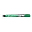 Pilot 100 - Marqueur permanent - pointe ogive - vert