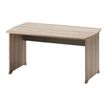 Bureau JAZZ+ - 120 cm - Pieds panneaux - Chêne gris