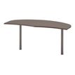 Extension demi-lune pour bureau JAZZ+ - Chêne gris