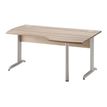 3483600784193-Bureau compact à droite JAZZ+ - 160 cm - Pieds métal - Chêne gris-P_79426220_1-0